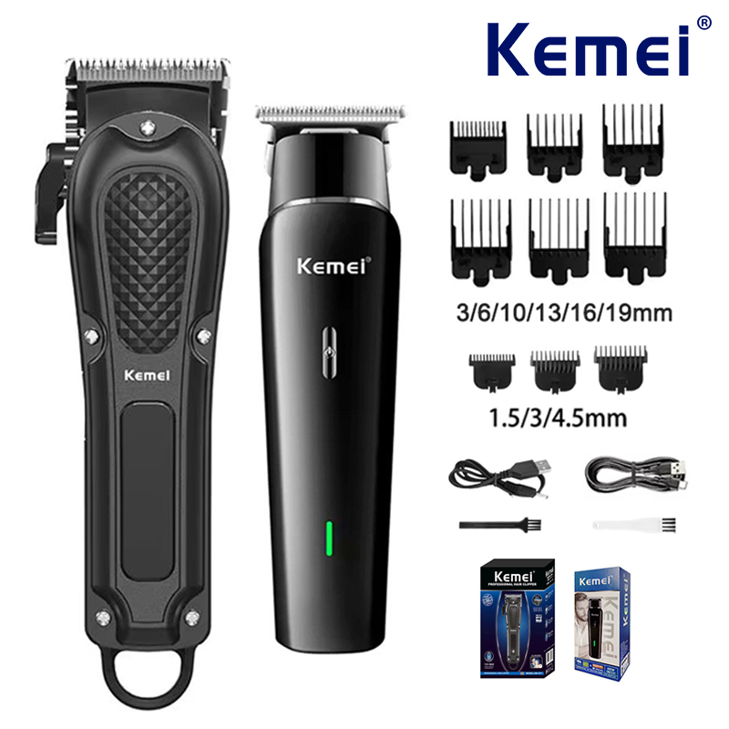 Kemei 電気バリカンセット UBS 充電式ひげトリマー男 - Power Xchange Tools のレビューと価格