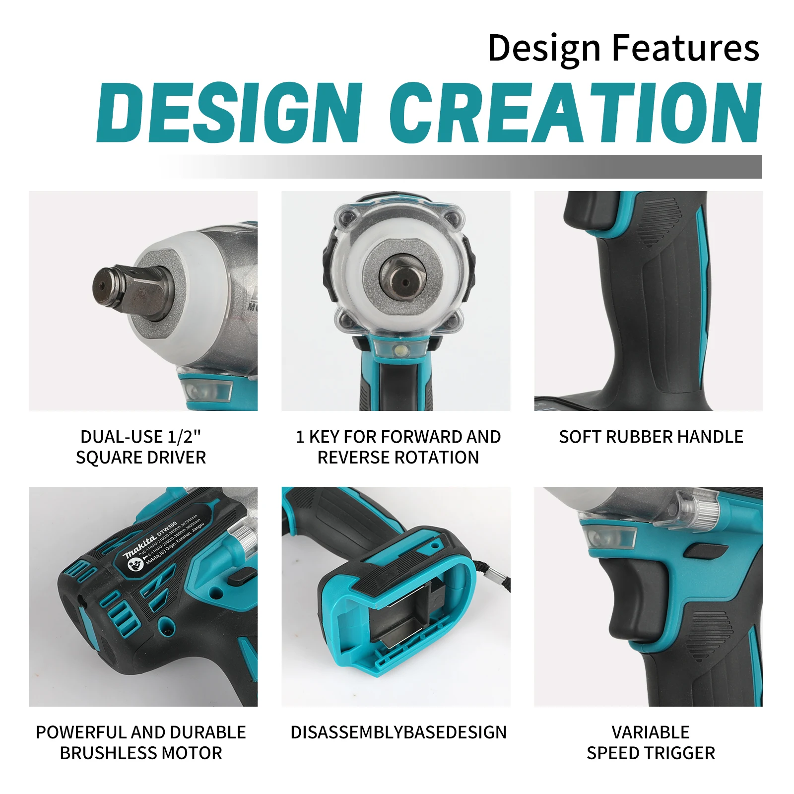 マキタ DTW300 ブラシレス インパクトレンチ。4段階の - Makita Drill Dtw300 のレビューと価格